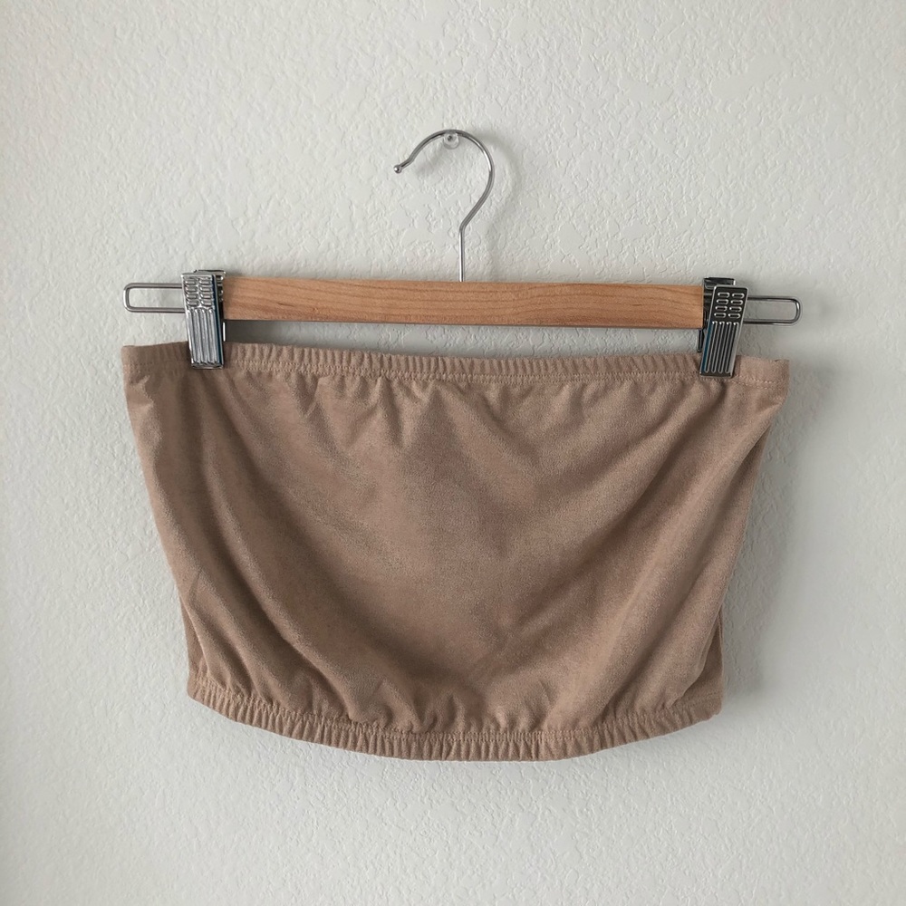 Fashion Nova Tan Crop Top